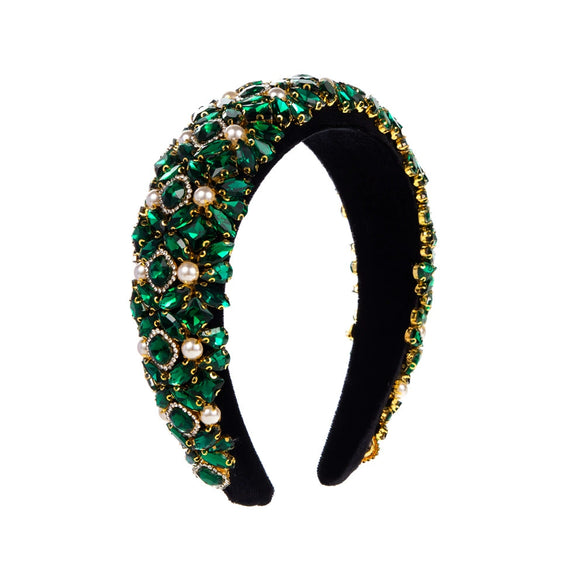 Wholesale Geometric Rhinestone Diamond Headband For Women