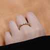 Wholesale Geometric Round Marquise Zircon 925 Sterling Silver Ring For Women