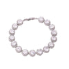 Wholesale Geometric Round Square Micro Inlaid Zircon Copper Bracelet With Electroplating For Women Minimalist Style