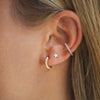 Wholesale Geometric S925 Silver Earrings With Electroplating