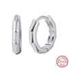 Wholesale Geometric S925 Silver Earrings With Electroplating