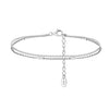 Wholesale Geometric Silver Electroplated Cross Necklace Unisex Simple Style
