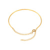 Wholesale Geometric Simple Style Goldplated Titanium Steel Ferris Wheel Snake Bone Bracelet For Unisex