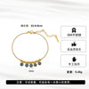 Wholesale Geometric Simple Style Titanium Steel 18K Gold Plated Women's Anklet