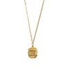Wholesale Geometric Small Square Titanium Steel Necklace Set With 18K Gold Plated And Polished Matte Silk Surface