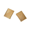 Wholesale Geometric Square Stainless Steel Electroplated Earrings For Women