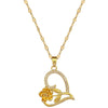 Wholesale Geometric Stainless Steel And Copper Diamond Necklace For Unisex