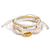 Wholesale Geometric Stainless Steel Anklets With 18K Gold Electroplating Quiet Design Ins Style Minimalist For Women