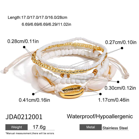 Wholesale Geometric Stainless Steel Anklets With 18K Gold Electroplating Quiet Design Ins Style Minimalist For Women