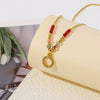 Wholesale Geometric Stainless Steel Beaded Ring And Necklace With Electroplating