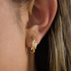 Wholesale Geometric Stainless Steel Electroplated Earrings For Women