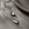 Wholesale Geometric Stainless Steel Electroplated Earrings For Women