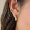 Wholesale Geometric Stainless Steel Electroplated Earrings For Women