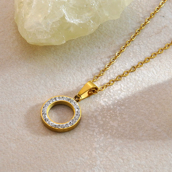 Wholesale Geometric Stainless Steel Electroplated Earrings Necklaces And Bracelets Jewelry Accessories For Women