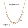 Wholesale Geometric Stainless Steel Electroplated Inlaid Zircon Bracelet For Women