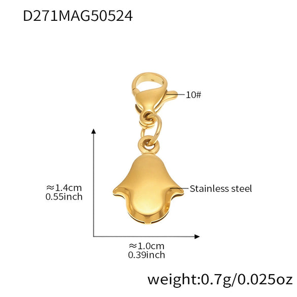 Wholesale Geometric Stainless Steel Electroplated 18K Real Gold 5A Zircon Diy Bracelet Anklet Jewelry For Women