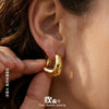 Wholesale Geometric Stainless Steel Electroplated Ushaped Earrings For Women