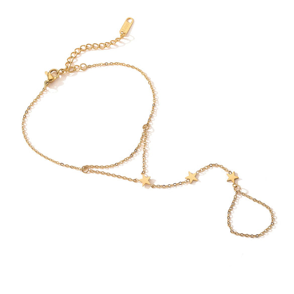 Wholesale Geometric Stainless Steel Electroplated Women's Bracelet