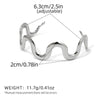 Wholesale Geometric Stainless Steel Jewelry Set With Pvd Furnace Vacuum Real Gold Plating For Women And Men