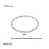 Wholesale Geometric Stainless Steel 18K Gold Beads Elastic Electroplated Bracelet Jewelry
