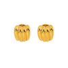 Wholesale Geometric Stainless Steel 18K Gold Electroplated Earrings For Women