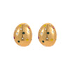 Wholesale Geometric Stainless Steel 18K Gold Electroplated Women's Earrings