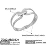 Wholesale Geometric Stainless Steel 18K Gold Plated Bracelet Set With Large Round Beads And Exaggerated Unique Design