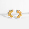 Wholesale Geometric Stainless Steel 18K Gold Plated Earrings For Women Luxury Accessories