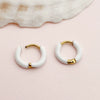 Wholesale Geometric Stainless Steel 14K Gold Plated Earrings For Women