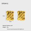 Wholesale Geometric Stainless Steel 18K Gold Plated Earrings For Women
