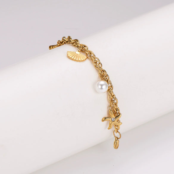 Wholesale Geometric Stainless Steel Polish Bracelet For Men