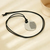 Wholesale Geometric Stainless Steel Polished Comb Pendant Necklace For Women
