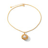 Wholesale Geometric Stainless Steel Real Gold Plated Twist Chain Necklace Unisex Ins Style Minimalist Vintage Jewelry
