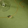 Wholesale Geometric Stainless Steel Vacuum Real Gold Plated Necklace For Women
