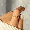 Wholesale Geometric Sterling Silver Crown Zircon Women's Ring With Electroplating