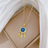 Wholesale Geometric Style Copper Pendant Stainless Steel Necklace For Unisex