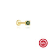 Wholesale Geometric Style S925 Sterling Silver Ear Jewelry With Environmentally Friendly Electroplating For Unisex