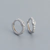 Wholesale Geometric Style S925 Sterling Silver Electroplated Earring Jewelry