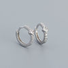 Wholesale Geometric Style S925 Sterling Silver Electroplated Earring Jewelry