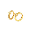 Wholesale Geometric Style S925 Sterling Silver Electroplated Earring Jewelry
