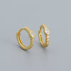 Wholesale Geometric Style S925 Sterling Silver Electroplated Earring Jewelry
