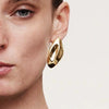 Wholesale Geometric Titanium Steel Earrings With Electroplating For Women