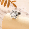 Wholesale Geometric Titanium Steel Earrings With Zirconia Fashion Style Unisex