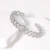 Wholesale Geometric Titanium Steel Electroplated Female Bracelet In Ins Style