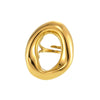 Wholesale Geometric Titanium Steel Electroplated Ferris Wheel Ring For Women And Men