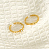 Wholesale Geometric Titanium Steel Electroplated Open Ring Jewelry For Women