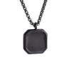 Wholesale Geometric Titanium Steel Necklace Jewelry Suitable For Women And Men With Electroplating Process