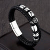 Wholesale Geometric Titanium Steel Woven And Polished Unisex Bracelet