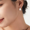 Wholesale Geometric Triangular Titanium Steel Earrings With Electroplating For Women