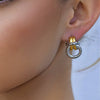 Wholesale Geometric Ushape Stainless Steel Electroplated Earrings For Women